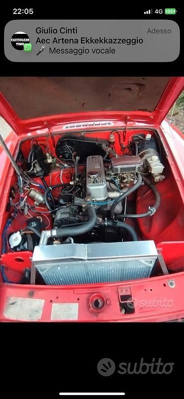 Usata MG MG3 1970 Rosso Utilitaria