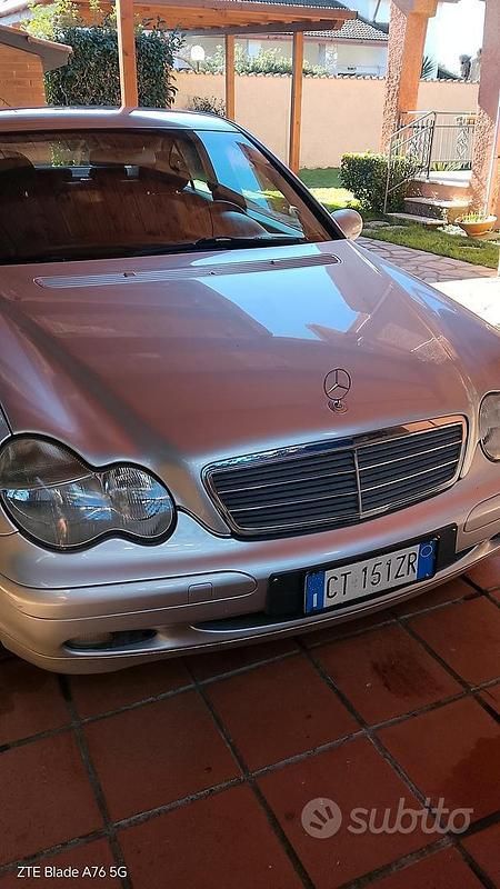 Usata Mercedes C200 2003 Grigio Berlina