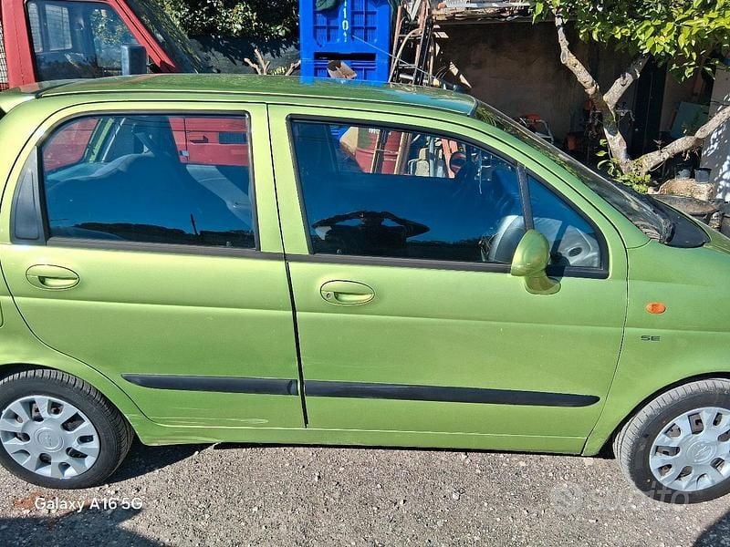 Usata Chevrolet Matiz 51 CV (37 kW) 2002 Verde Utilitaria