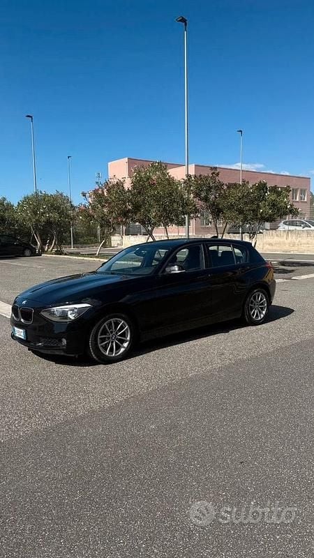 Usata BMW 116 116 CV (85 kW) 2014 Nero Utilitaria