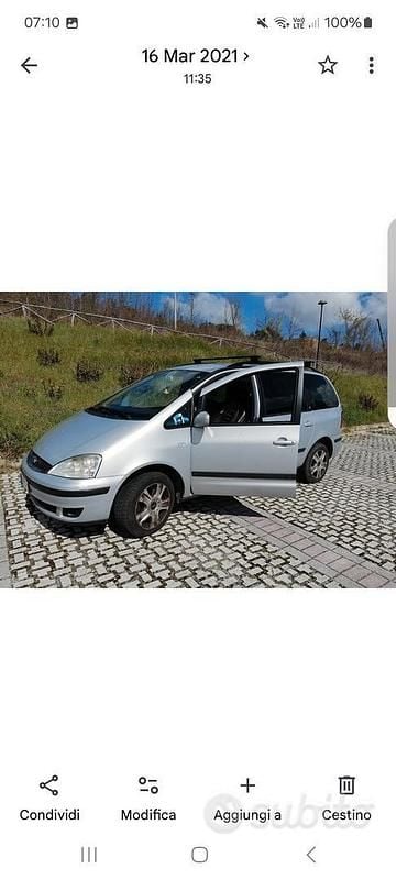 Usata Ford Galaxy 130 CV (95 kW) 2005 Grigio Monovolume