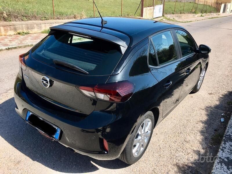 Usata Opel Corsa 75 CV (55 kW) 2021 Nero Utilitaria