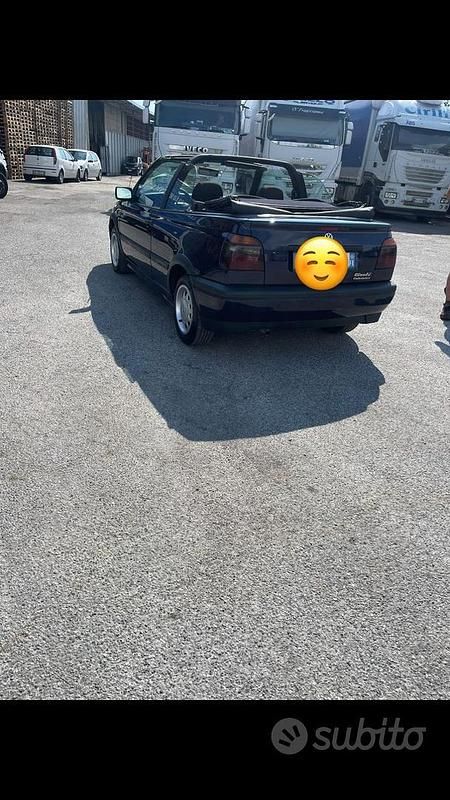 Usata VW Golf Cabriolet 2000 Blu Cabrio