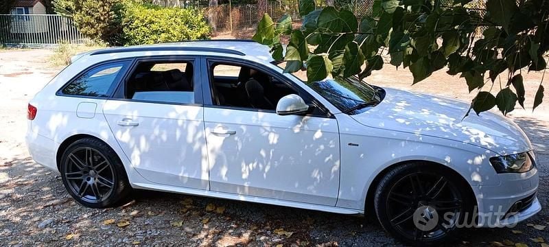 Usata Audi A4 S-Line 170 CV (125 kW) 2009 Bianco Station wagon
