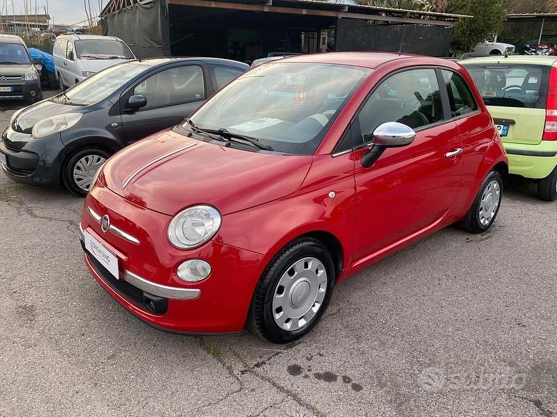 Usata Fiat 500 Lounge 69 CV (50 kW) 2014 Rosso Berlina
