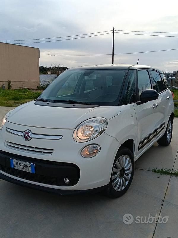 Usata Fiat 500L Lounge 84 CV (61 kW) 2014 Bianco Monovolume