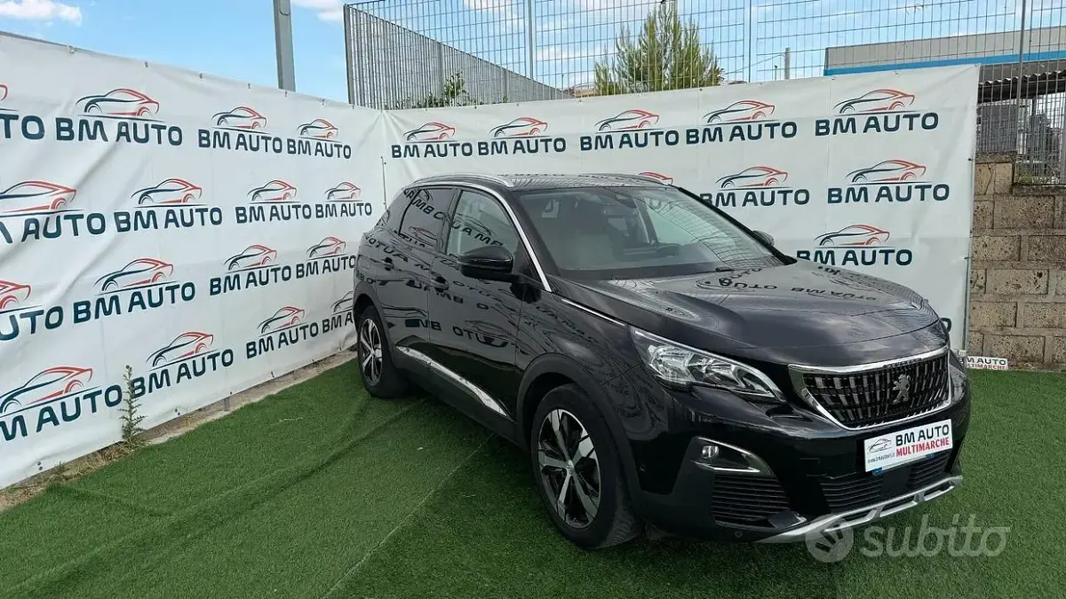 Usata Peugeot 3008 S 131 CV (96 kW) 2018 Nero SUV