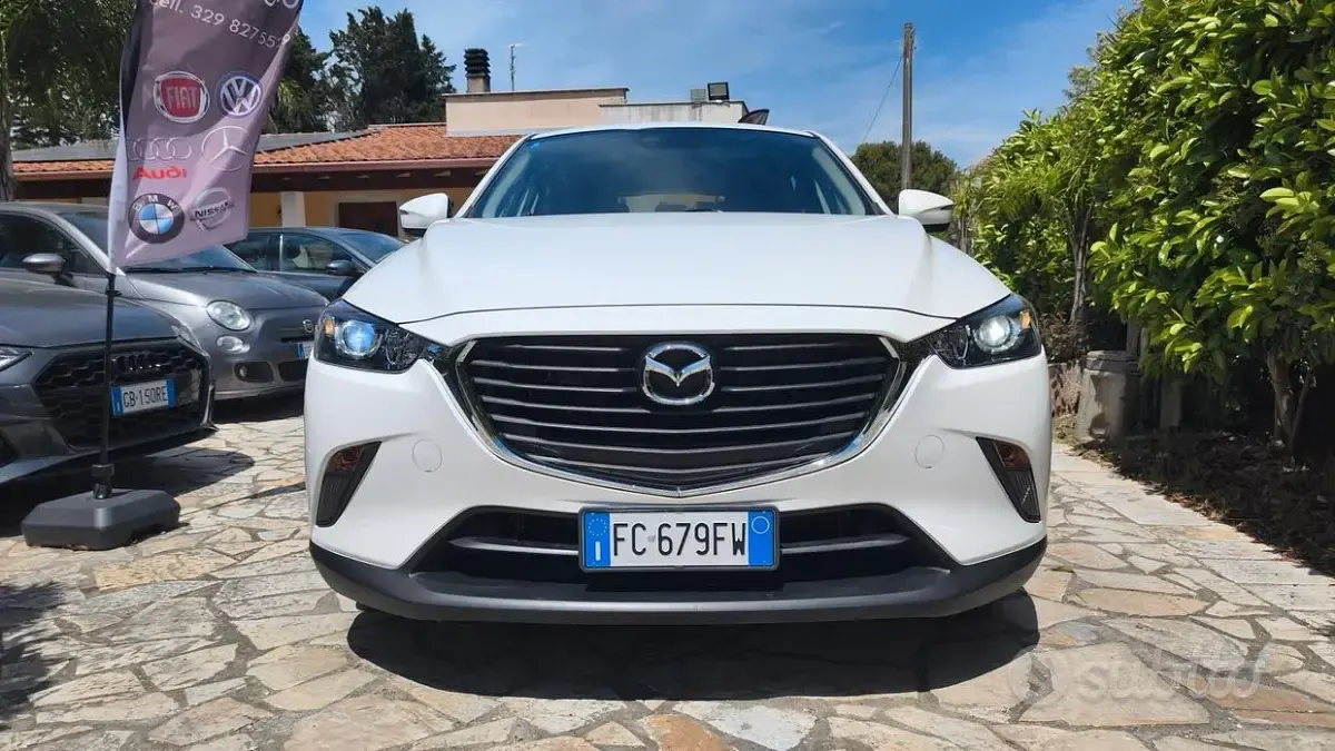 Usata Mazda CX-3 Evolve 105 CV (77 kW) 2016 Bianco SUV