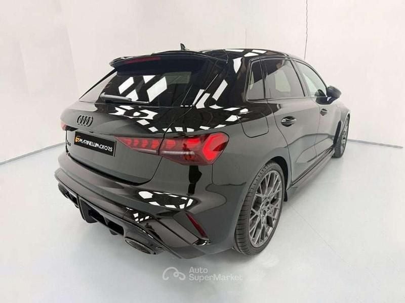 Nuova Audi RS3 Sport 400 CV (294 kW) 2025 Nero Berlina