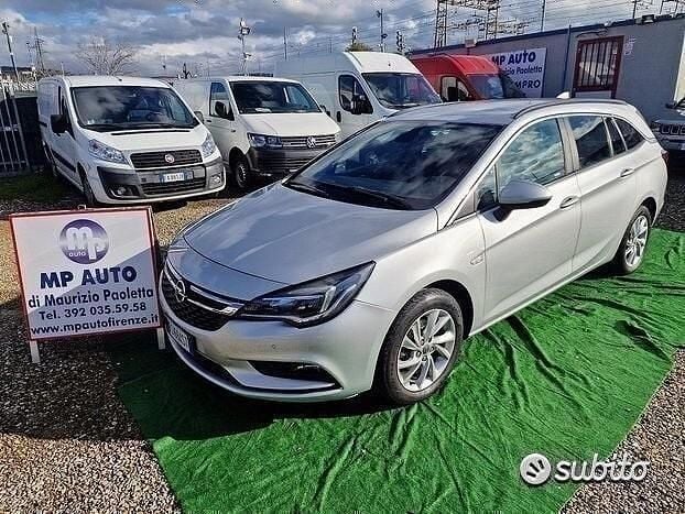 Brugt Opel Astra 110 HK (80 kW) 2018 Grå Stationcar
