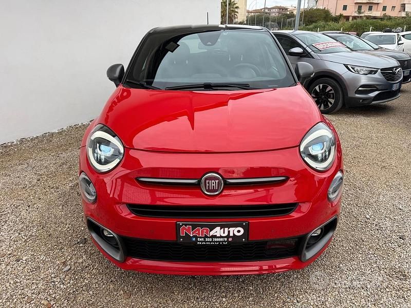 Usata Fiat 500X Sport 120 CV (88 kW) 2019 Rosso SUV