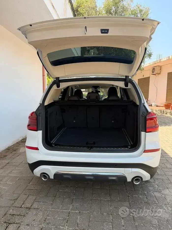 Usata BMW X3 Luxury Line 190 CV (139 kW) 2020 Bianco SUV
