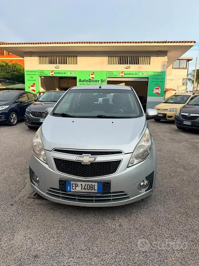 Usata Chevrolet Spark LS 68 CV (50 kW) 2012 Grigio Utilitaria