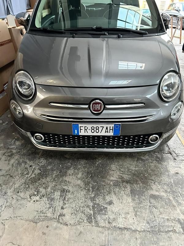 Grigio Usata 2018 Fiat 500 Collezione Tre volumi | 8200 € (Buon prezzo) - Immagine 1/4