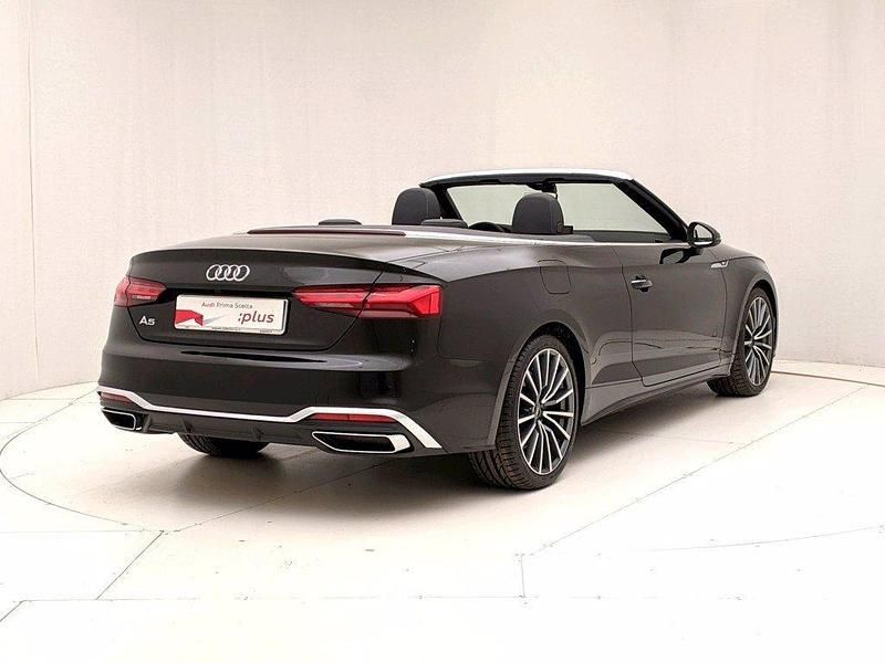Usata Audi A5 Cabriolet S-Line 204 CV (150 kW) 2022 Nero mito metallizzato Cabrio