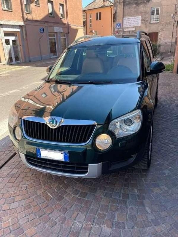 Usata Skoda Yeti Adventure 140 CV (102 kW) 2011 Verde SUV