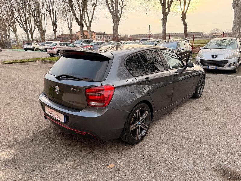 Usata BMW 118 M Sport 149 CV (109 kW) 2015 Grigio Utilitaria