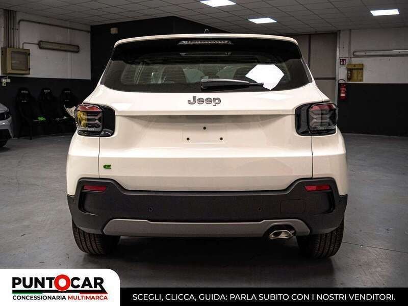 Nuova Jeep Avenger Longitude 109 CV (80 kW) 2025 Bianco SUV
