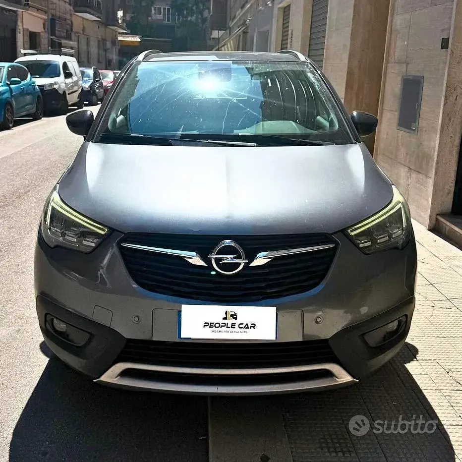 Usata Opel Crossland X 102 CV (75 kW) 2018 Grigio SUV