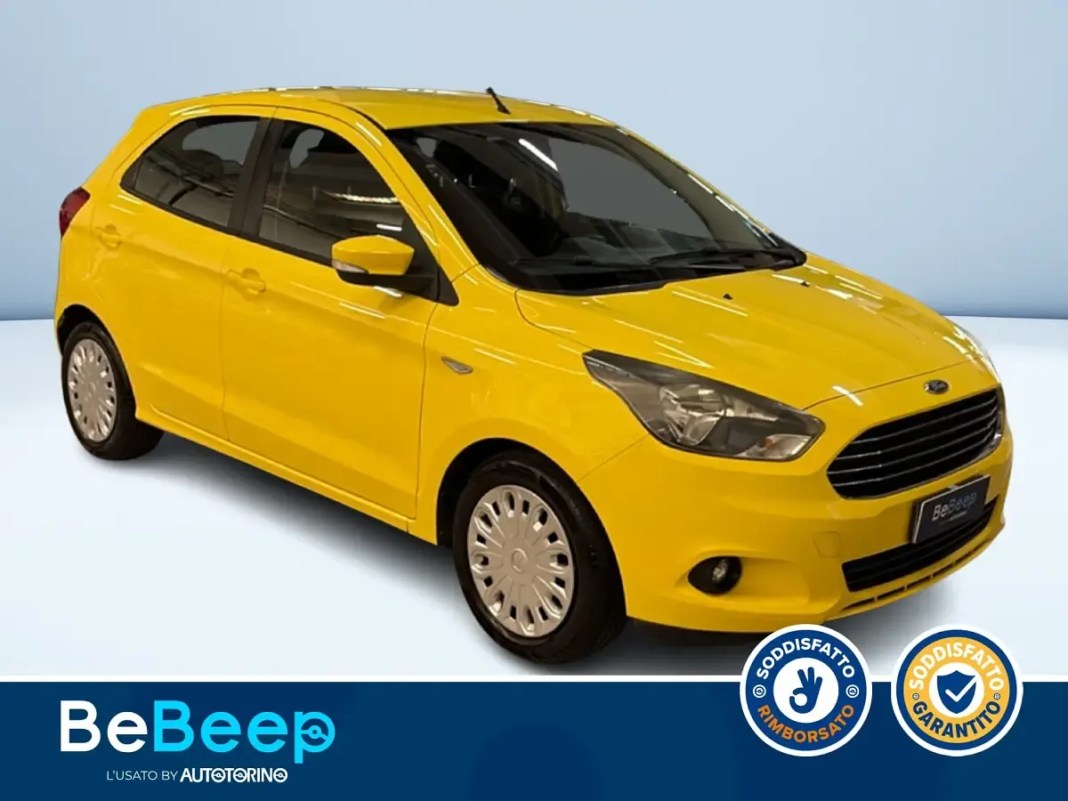Usata Ford Ka Plus Ultimate 85 CV (62 kW) 2017 Giallo metallizzato Utilitaria