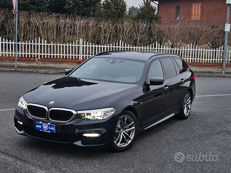 Usata BMW 520 M Sport 190 CV (139 kW) 2019 Blu Station wagon
