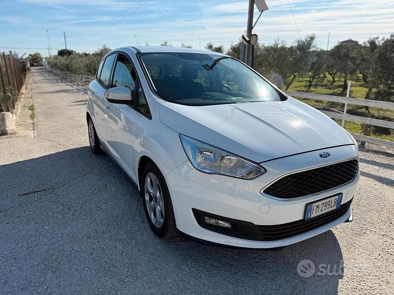 Usata Ford C-MAX Business Edition 105 CV (77 kW) 2017 Bianco Monovolume