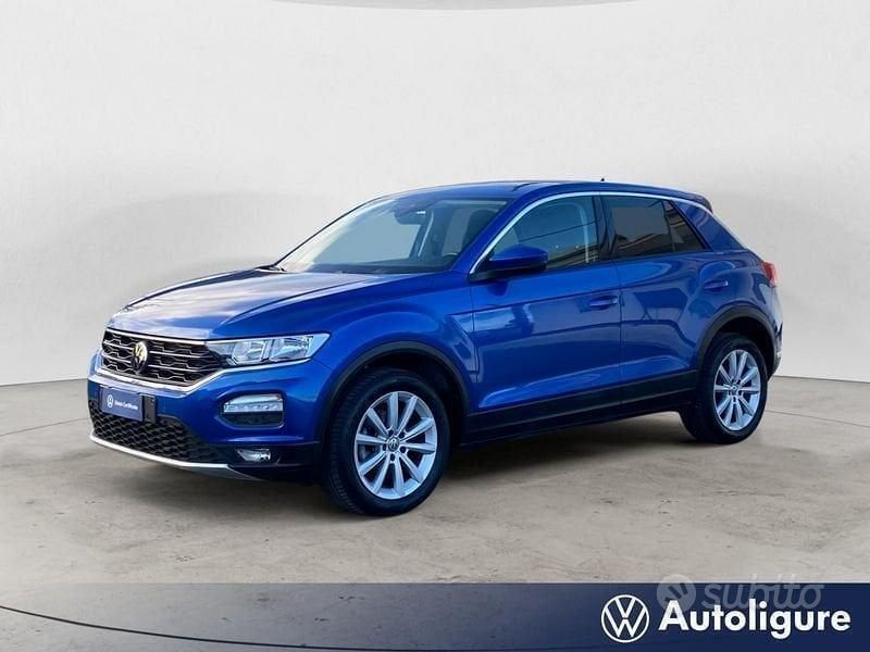 Blu Usata 2021 VW T-Roc Business SUV | 19.300 € (Buon prezzo) - Immagine 1/4