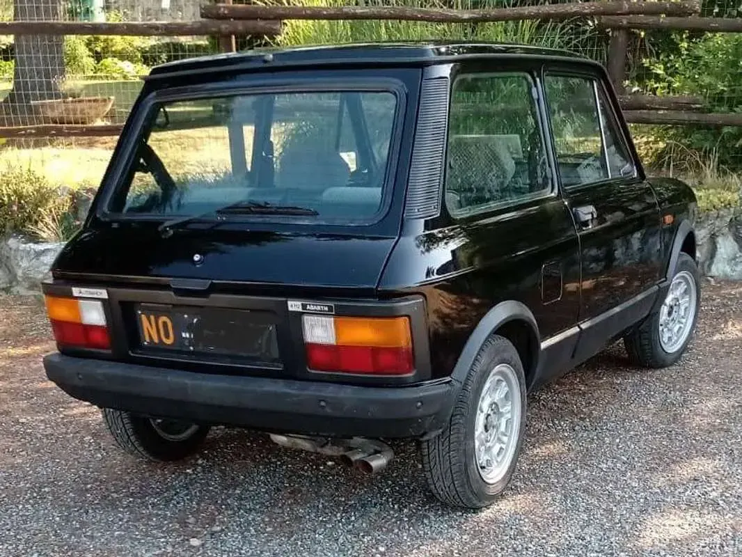 Usata Autobianchi A112 69 CV (50 kW) 1982 Nero Utilitaria