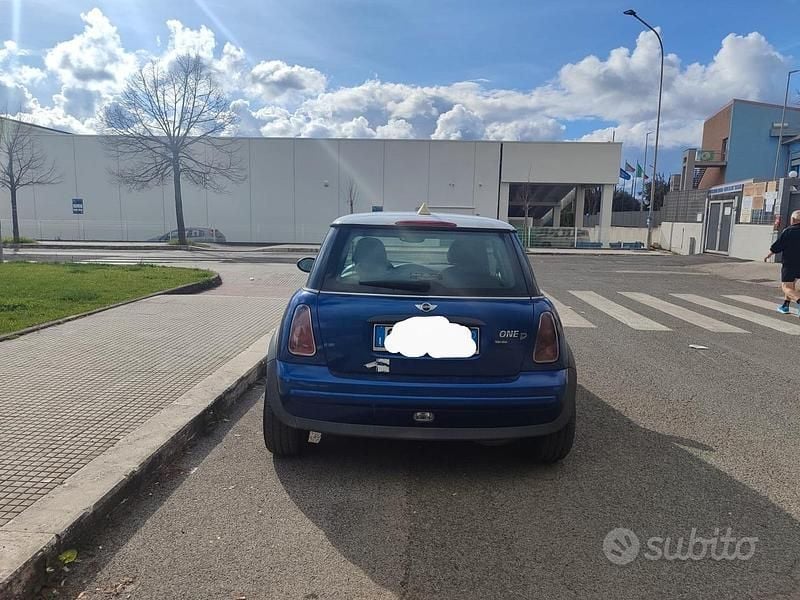 Usata Mini One D 2003 Blu Utilitaria