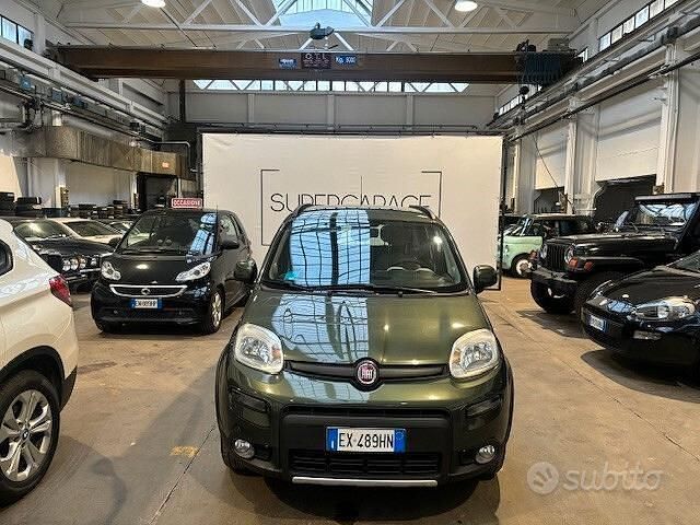 Verde Usata 2014 Fiat Panda 4x4 S Due volumi | 9900 € (Molto cara) - Immagine 1/4