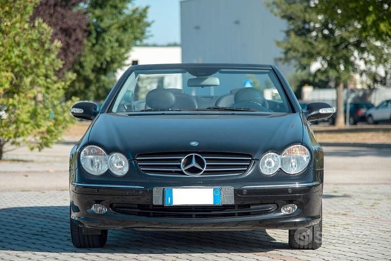 Usata Mercedes CLK200 Avantgarde 163 CV (119 kW) 2005 Nero Cabrio