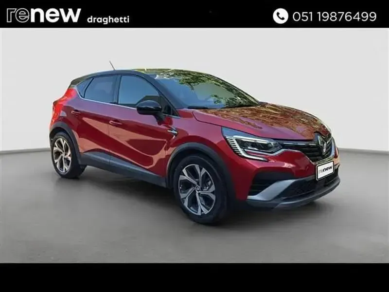 Usata Renault Captur RS Line 145 CV (106 kW) 2022 Rosso SUV