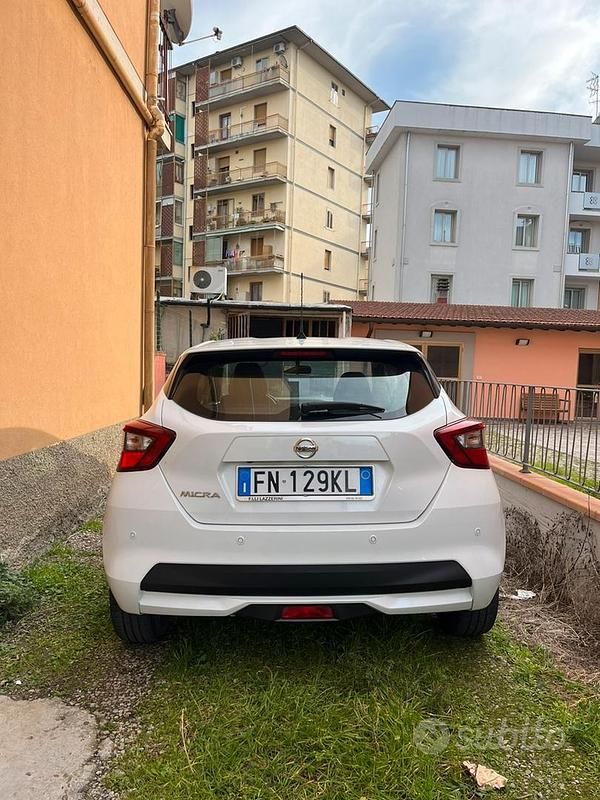 Usata Nissan Micra 90 CV (66 kW) 2018 Bianco Berlina
