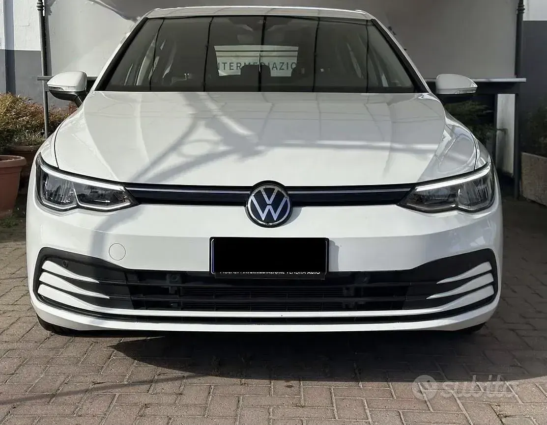 Usata VW Golf VIII Style 116 CV (85 kW) 2022 Bianco Berlina