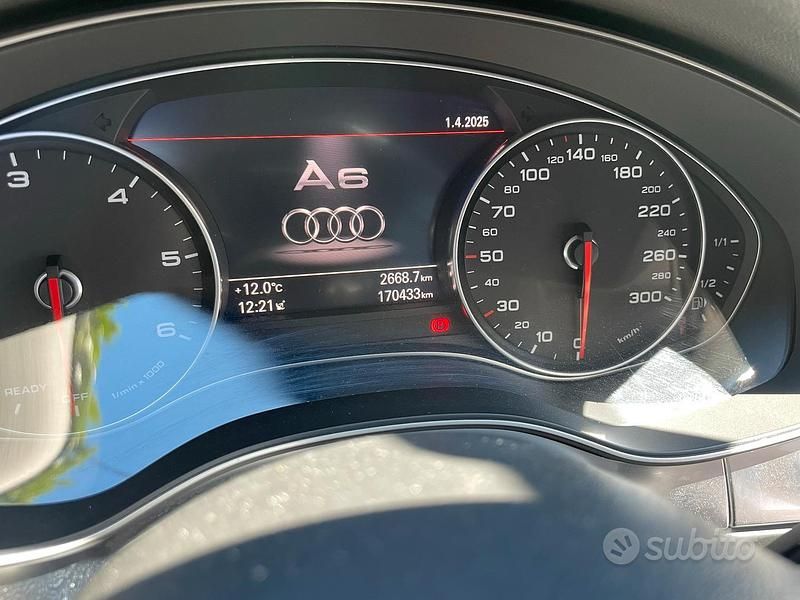 Usata Audi A6 S-Line 272 CV (200 kW) 2015 Nero Station wagon
