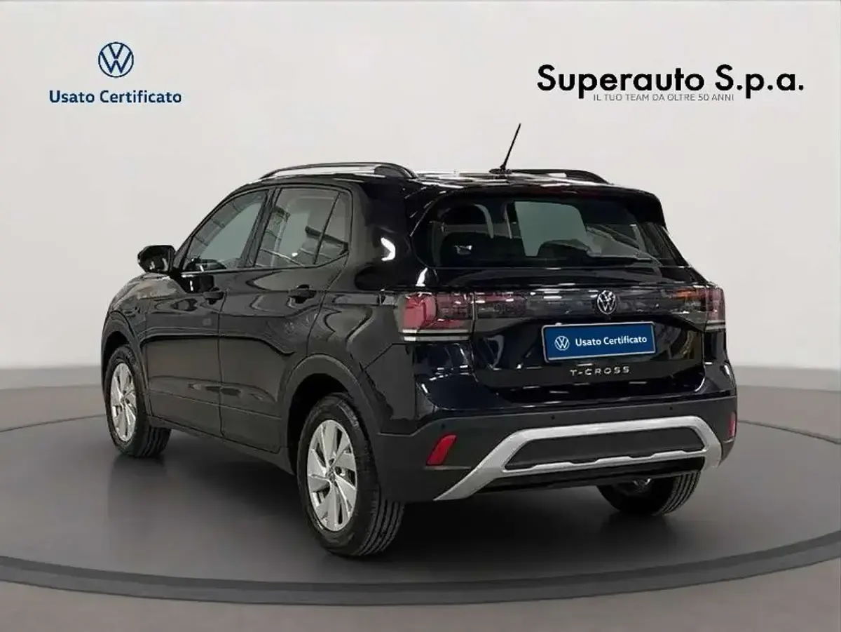 Usata VW T-Cross Life 116 CV (85 kW) 2024 Nero SUV