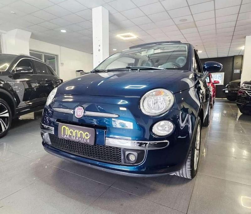 Usata Fiat 500C Lounge 69 CV (50 kW) 2013 Blu Cabrio