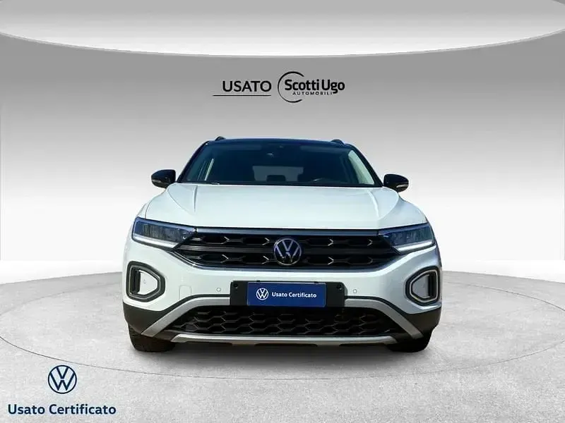Usata VW T-Roc Life 110 CV (80 kW) 2023 Bianco SUV