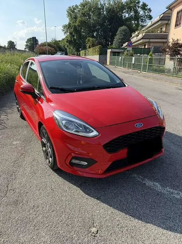 Usata Ford Fiesta ST-Line 86 CV (63 kW) 2019 Rosso Utilitaria