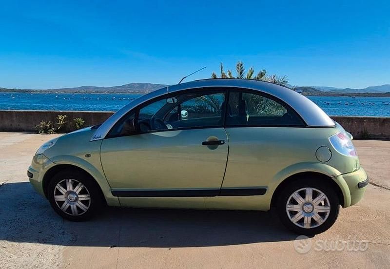 Usata Citroën C3 68 CV (50 kW) 2005 Verde Cabrio