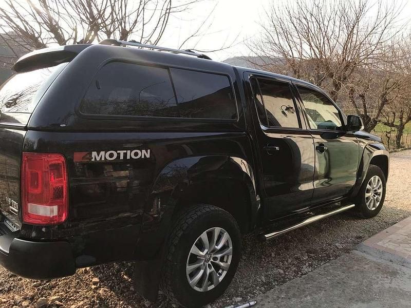 Usata VW Amarok Comfortline 204 CV (150 kW) 2018 Nero Pick-up