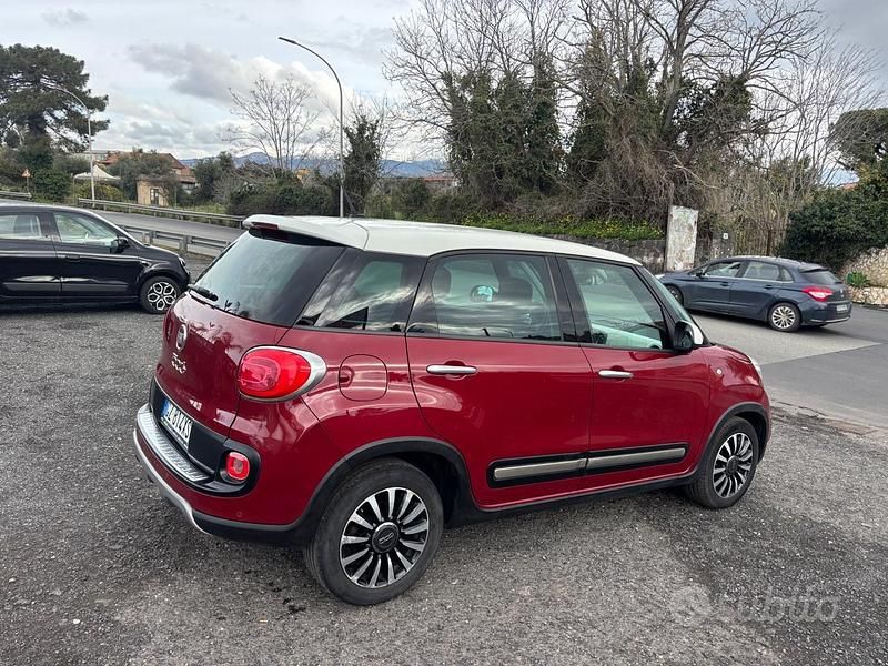 Usata Fiat 500L Trekking 105 CV (77 kW) 2014 Rosso Monovolume