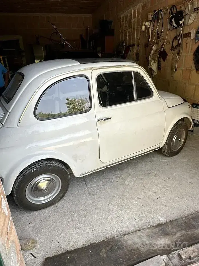 Usata Fiat 500 1970 Bianco Utilitaria
