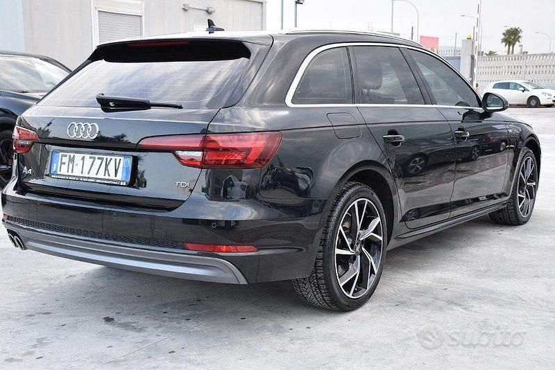 Usata Audi A4 S-Line 190 CV (139 kW) 2017 Nero Station wagon