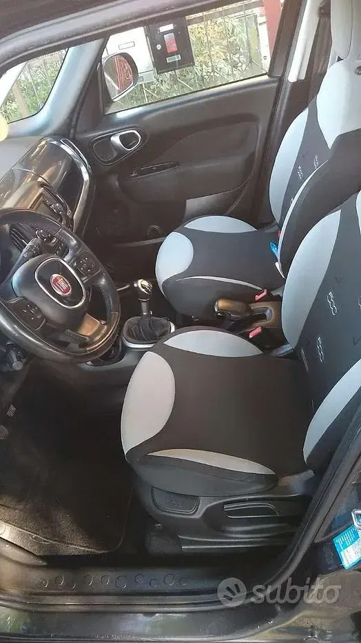Usata Fiat 500L 85 CV (62 kW) 2013 Grigio Monovolume