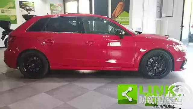 Usata Audi S3 Comfort 310 CV (228 kW) 2017 Rosso Berlina