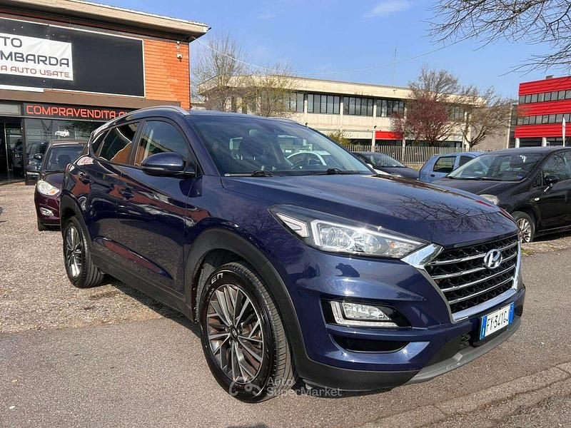 Second-hand Hyundai Tucson Comfort 136 CP (100 kW) 2019 Albastru SUV