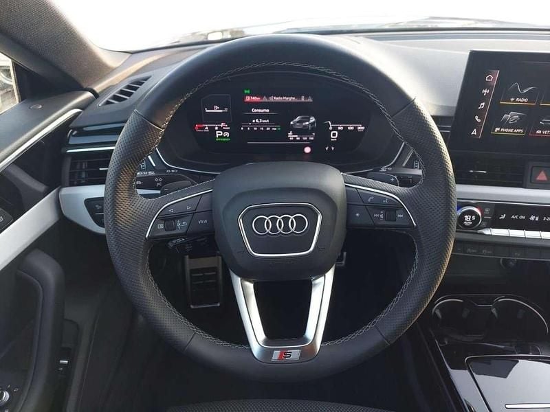 Begagnad Audi A5 S-Line 204 HK (150 kW) 2023 Blå Sportkupé