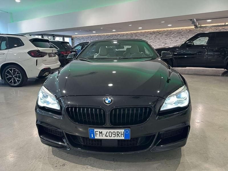 Nero Usata 2017 BMW 640 Cabriolet M Sport Cabrio | 34.900 € (Buon prezzo) - Immagine 1/4
