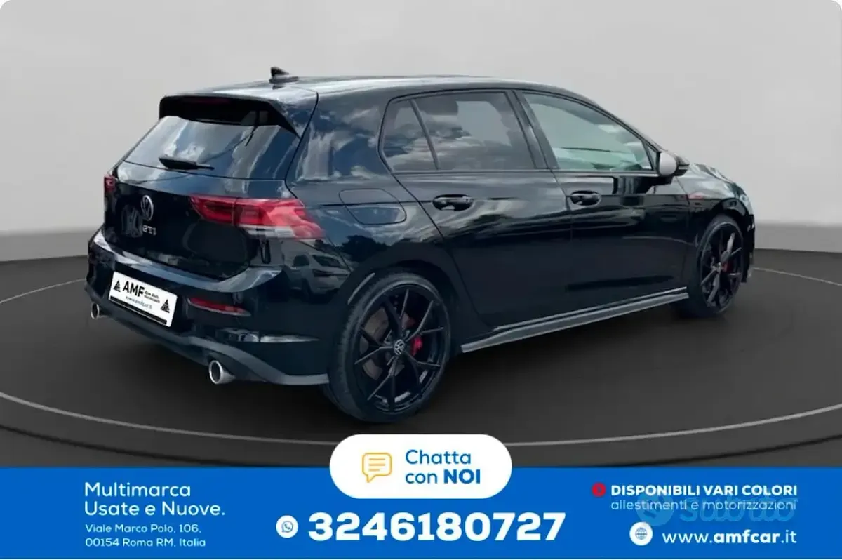 Usata VW Golf VIII GTI 245 CV (180 kW) 2024 Nero Berlina